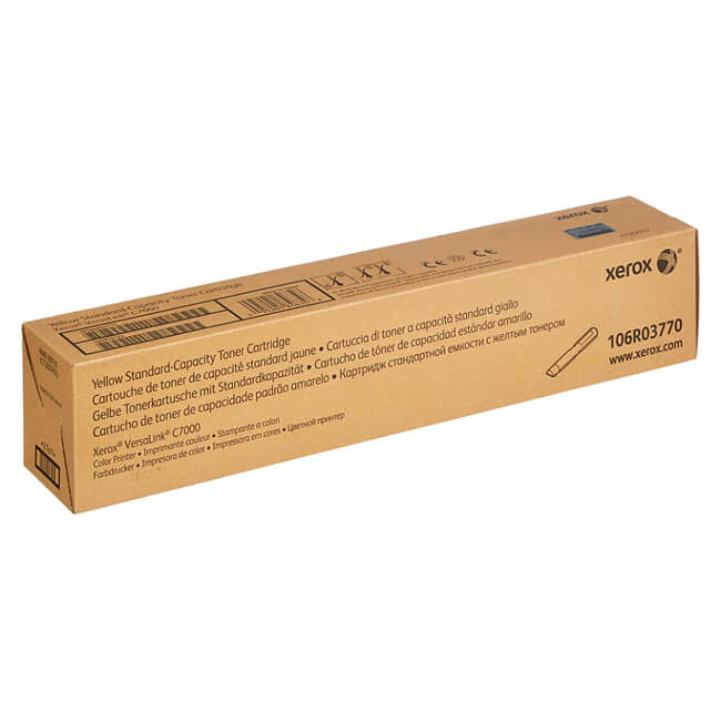 Toner Xerox 106R03770 Yellow 3,300 páginas