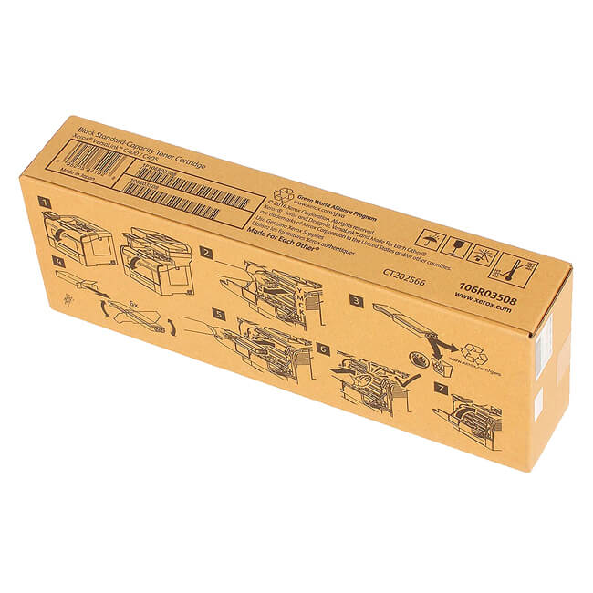 Toner Xerox 106R03508 Negro 2,500 páginas