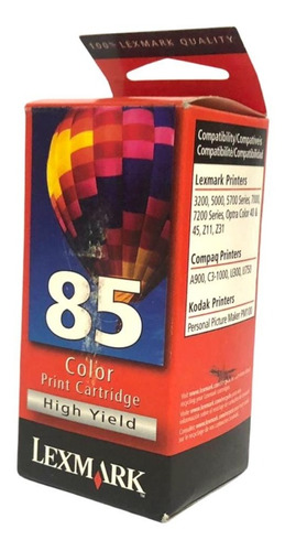 Tinta Lexmark 12A1985 (85) Color 470 Paginas - Imagen 2