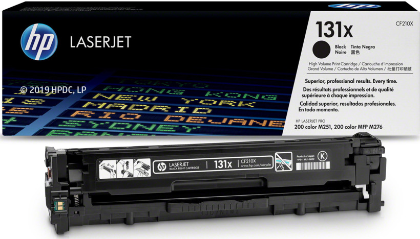 Toner Hp 131X (CF210X) Negro 2,400 Pag - Imagen 2