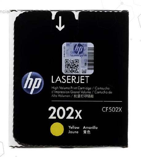 Toner Hp CF502X (202X) Yellow 2,500pag Color LaserJet Pro MFP M281fdw - Imagen 3