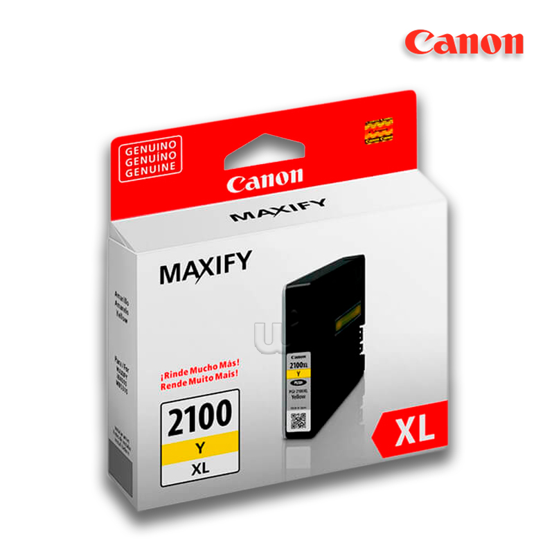 Tinta Canon PGI-2100XL Yellow 19.3ML 1,000Pag MB5310 IB4010