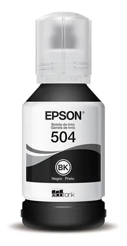 Botella de Tinta Epson T504 (T504120) Negro 127ml - Imagen 3