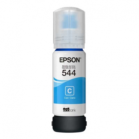 Botella de Tinta Epson T544 (T544220) Cyan 65ml - Imagen 3