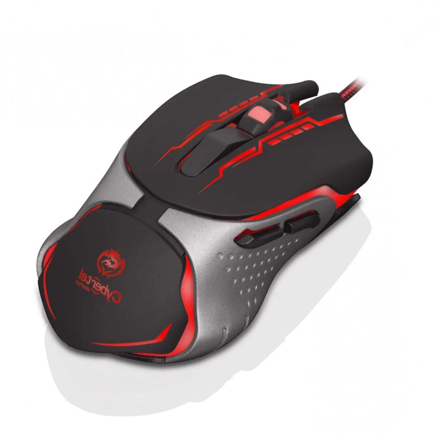 Mouse Cybertel Gamer Keeper M508 + USB 7LEDS - Imagen 2