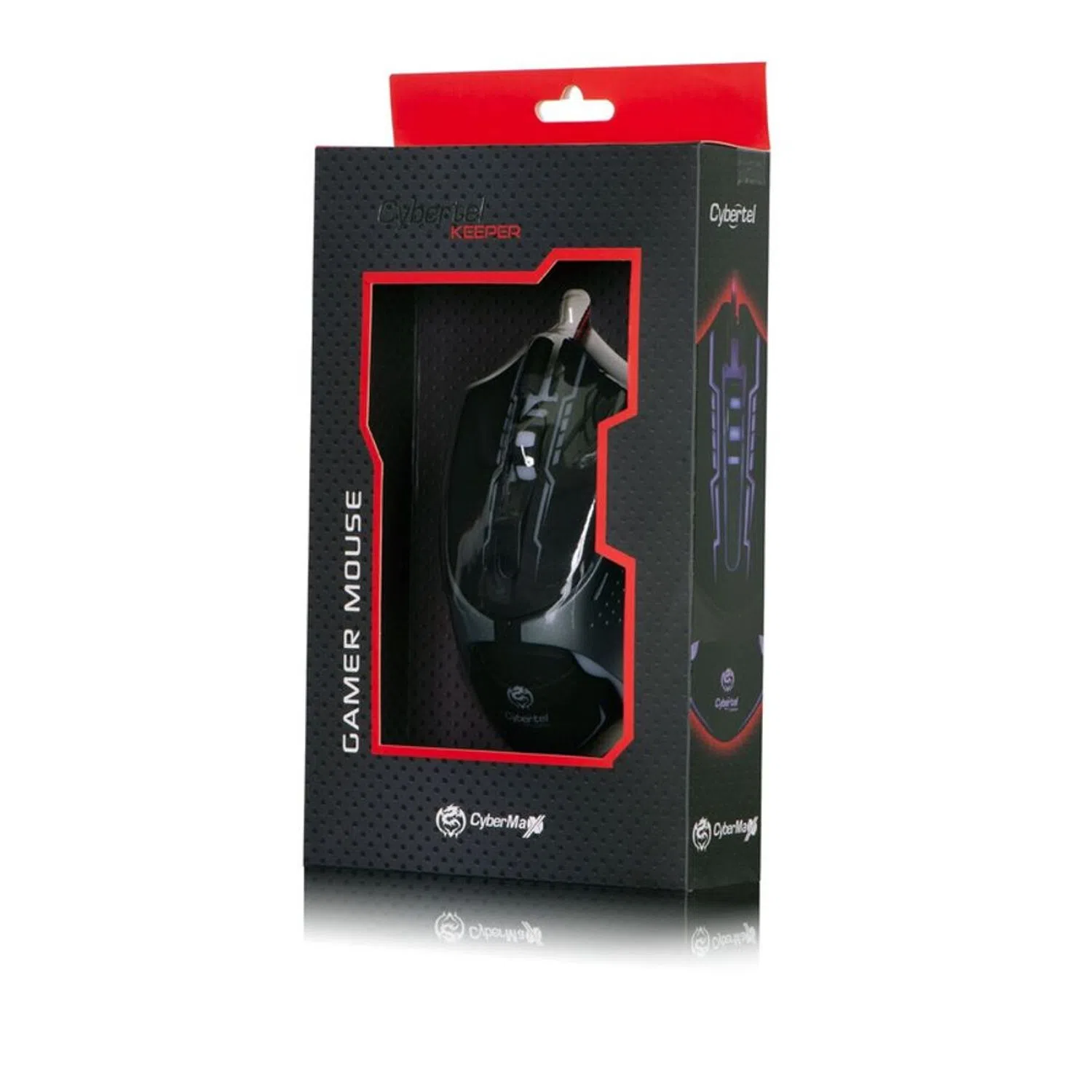 Mouse Cybertel Gamer Keeper M508 + USB 7LEDS - Imagen 3