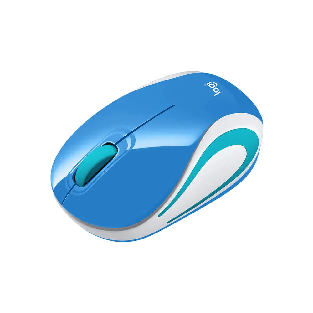 Mouse Logitech M187 Mini Wireless Refresh Blue (910-005360) - Imagen 2
