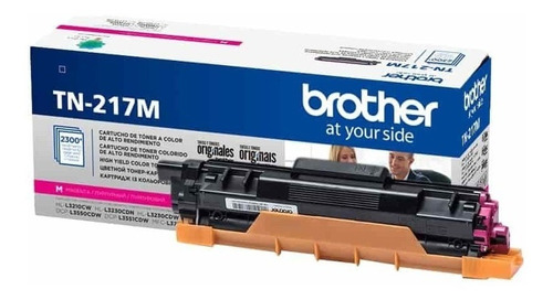 Toner Brother TN-217M Magenta 2,300 paginas - Imagen 2