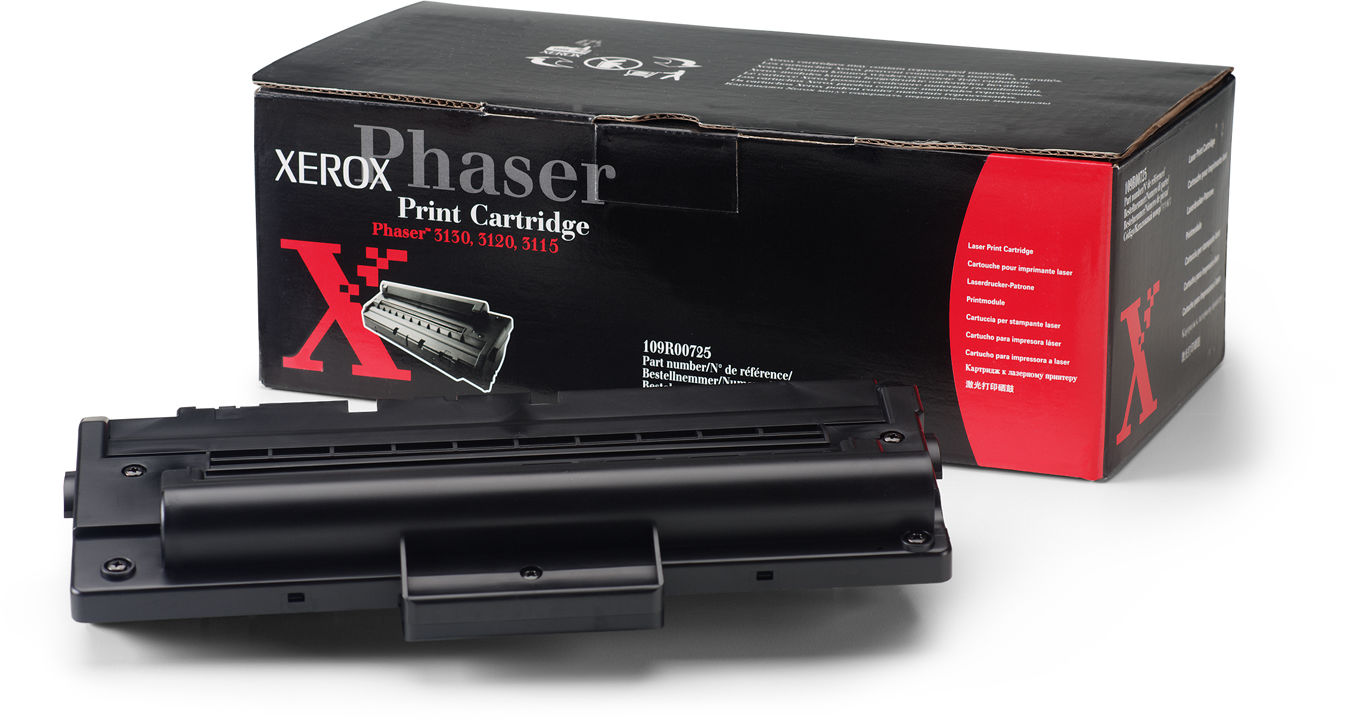 Toner Xerox 109R00725 Negro 3,000 páginas - Imagen 2