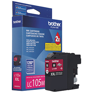Tinta Brother LC-105M Magenta 1,200 paginas - Imagen 3