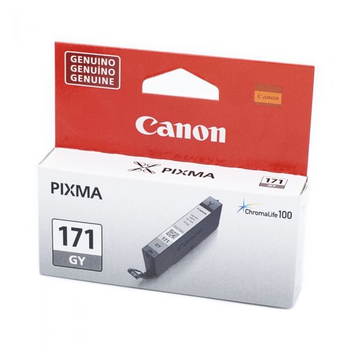 Tinta Canon CLI-171 Gris 6.5ML 300Pag. MG5710 MG6810 - Imagen 3