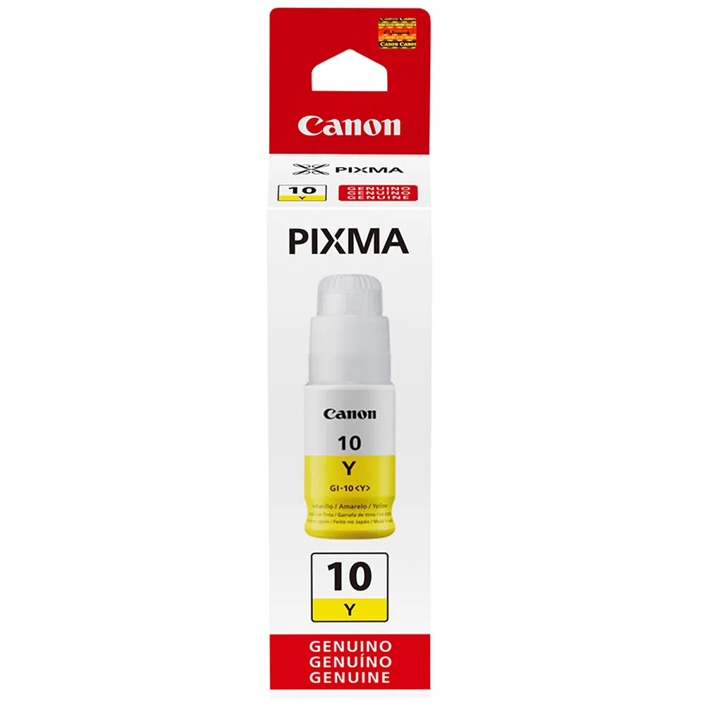 Tinta Canon GI-10Y Yellow 70ML 7,700 Pag. Pixma G5010