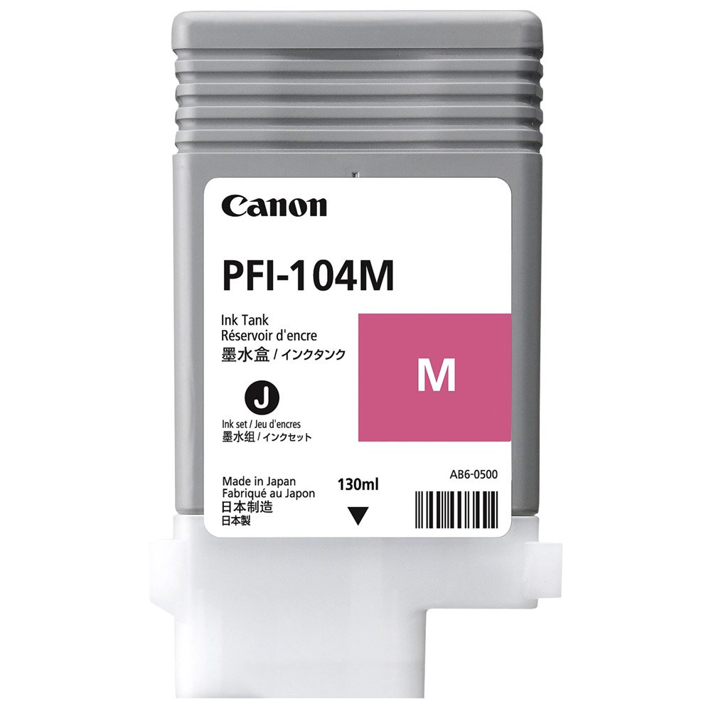 Tinta Canon PFI-104M Magenta 130ML iPF650 iPF755 - Imagen 3