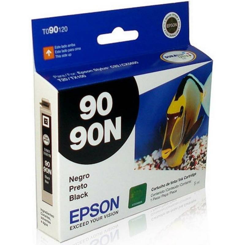 Tinta Epson T090120 (90N) Negro 250 Pag - Imagen 2