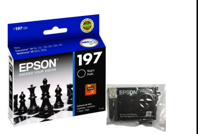 Tinta Epson T197120 (197) Negro 300 Pag - Imagen 2