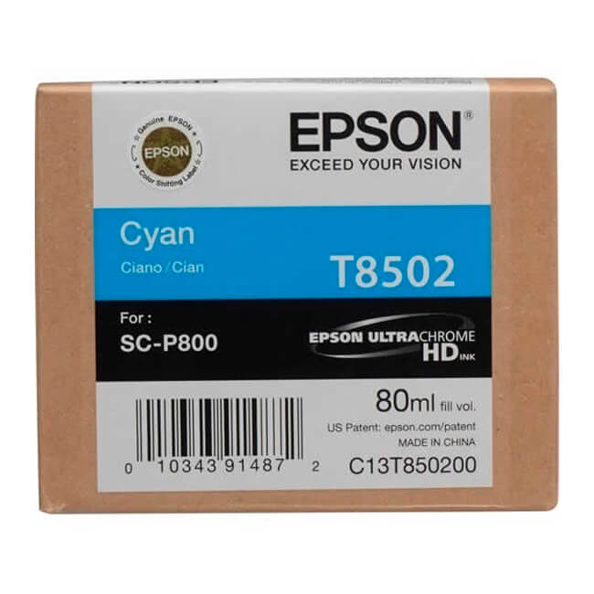 Tinta Epson T580200 Cyan (80ML) 720 Pag