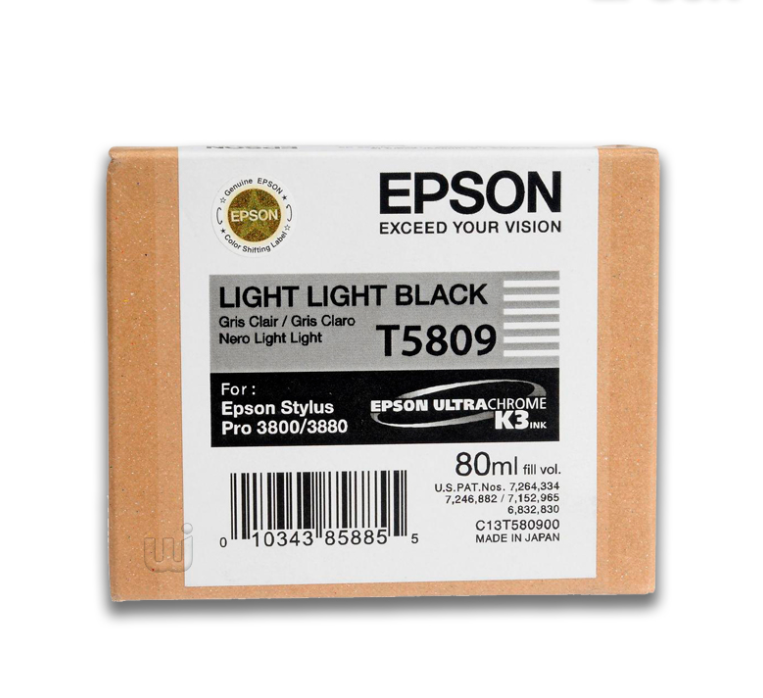 Tinta Epson T580900 Light Light Black (80ML) 720 Pag