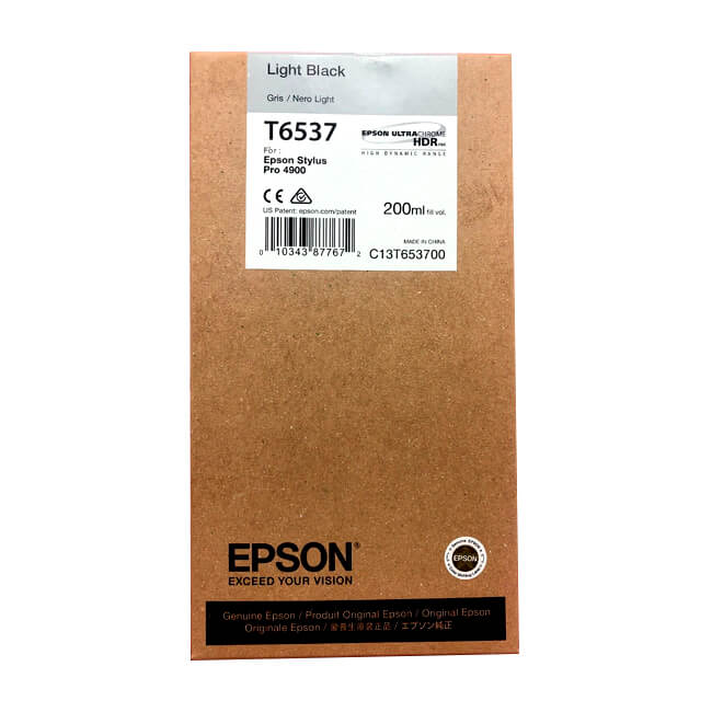 Tinta Epson T653700 Light Black (200ML) - Imagen 2