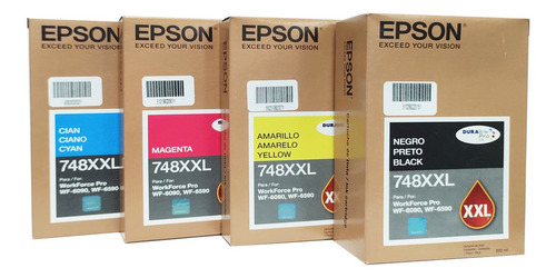 Tinta Epson T748XXL420 Yellow 7,000 Pag - Imagen 3