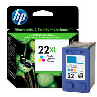 Tinta HP C9352CL (22XL) Tricolor 415 Pag. Deskjet 3920 - Imagen 2