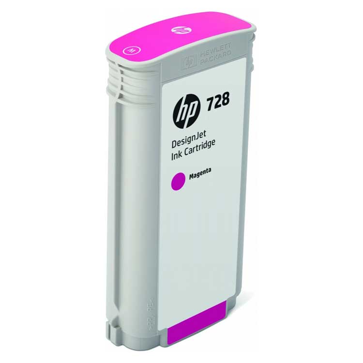Tinta HP F9J66A (728) Magenta 130ML | DesignJet T730, T830 - Imagen 3