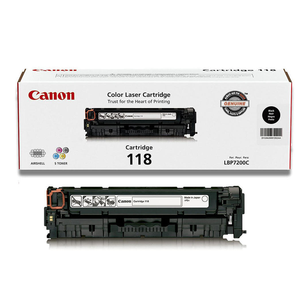 Toner Canon 118 Negro 3,400pag - Imagen 2