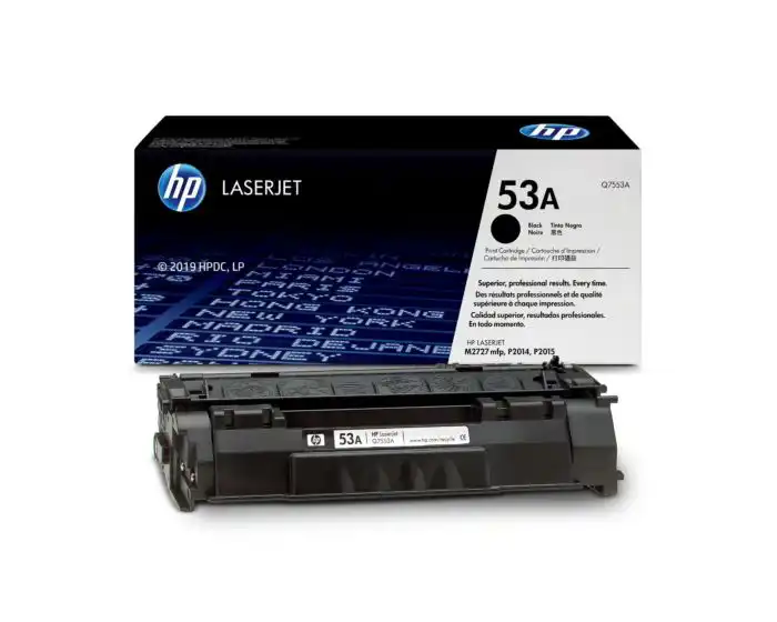 Tóner Hp 53A (Q7553A) Negro 3,000 Pag LaserJet P2014 - Imagen 2