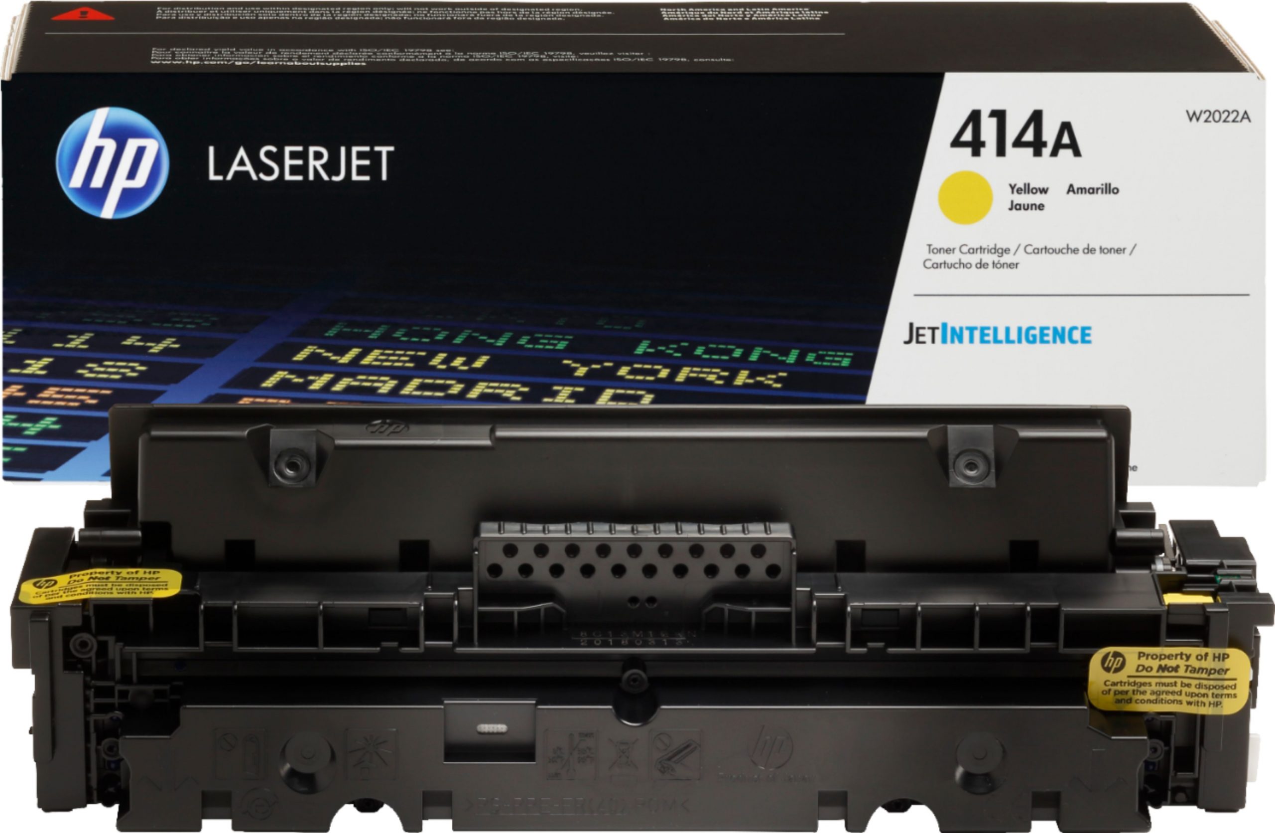 Tóner Hp 414A (W2022A) Yellow 2,100 Pág Color LaserJet Pro M454 - Imagen 2