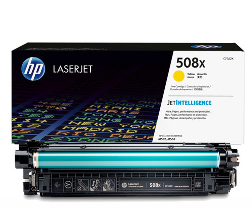 Toner Hp 508X (CF362X) Yellow 9,500 Pag LaserJet Pro M577dn - Imagen 2