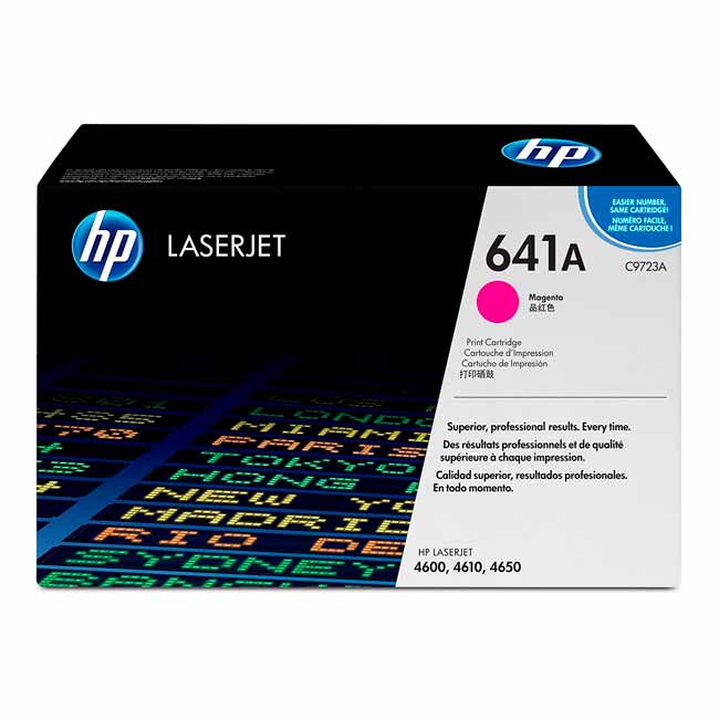 Tóner Hp 641A (C9723A) Magenta 8,000 Pag LaserJet 4600