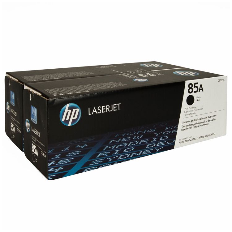 Toner Hp CE285AD (85AD) Negro (Dual Pack) 1,600 Pag Laserjet P1102w - Imagen 3
