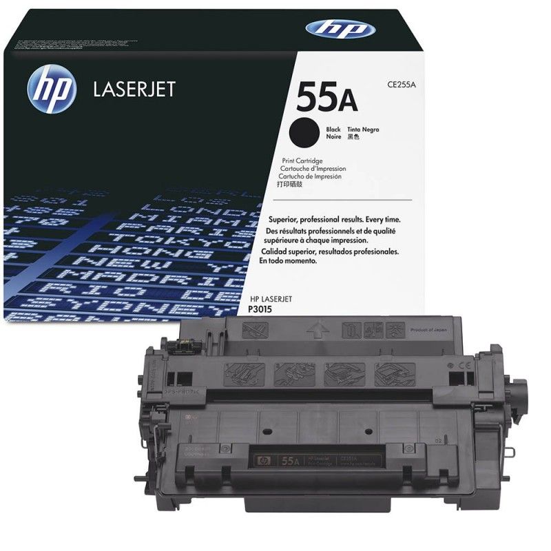 Toner Hp 55A (CE255A) Negro 6,000 Pag Laserjet PRO M521 - Imagen 2