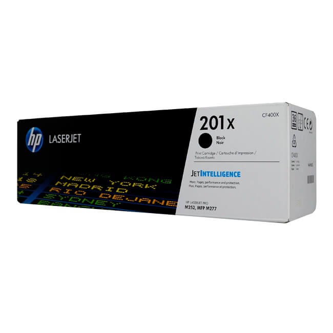 Toner Hp Lj 201X (CF400X) Negro 2,800 Pag LaserJet Pro M252n - Imagen 3