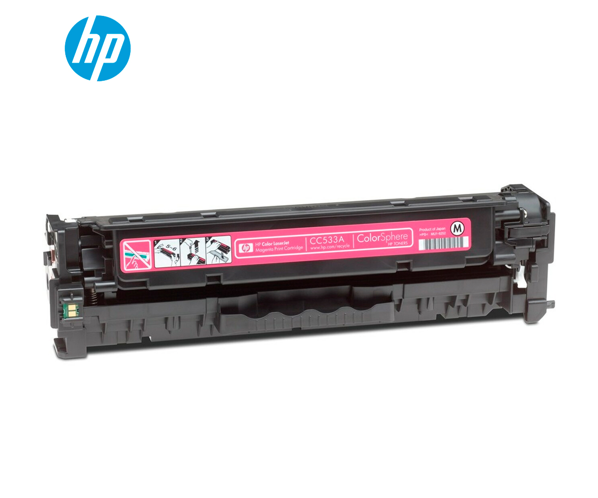 Toner Hp 304A (CC533A) Magenta 2,800 Pag Color LaserJet CP2025 - Imagen 3