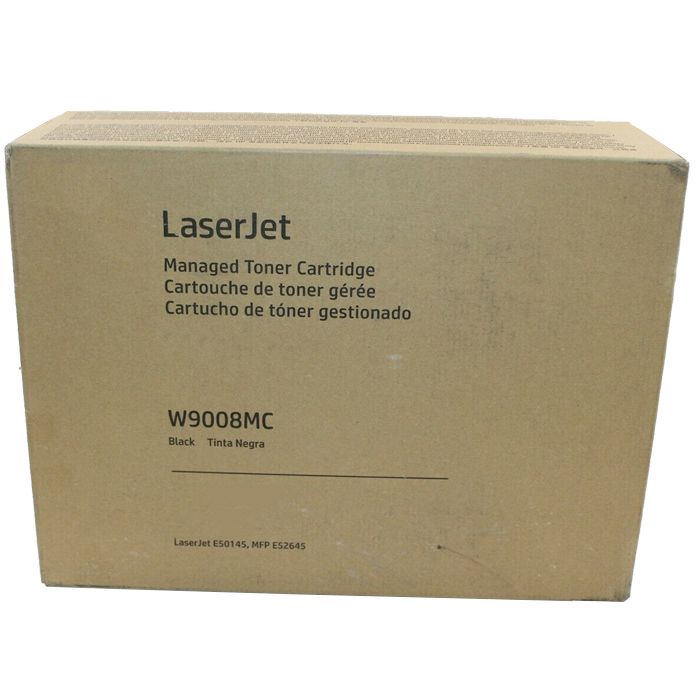 Tóner Hp W9008MC Negro 23,000 Pag LaserJet Managed E50145dn