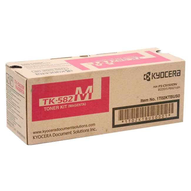 Tóner Kyocera TK-582M Magenta 2,800pag