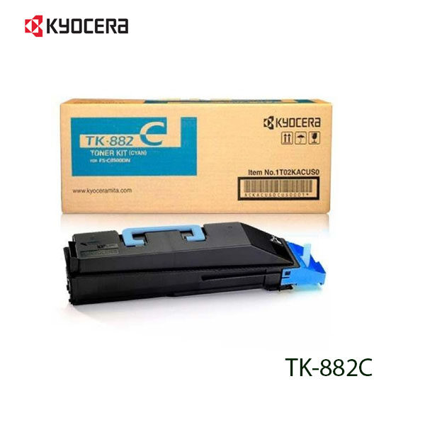 Tóner Kyocera TK-882C Cyan 18,000pag - Imagen 3