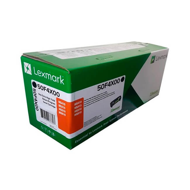 Tóner Lexmark 50F4X00 Negro 10,000pag - Imagen 4