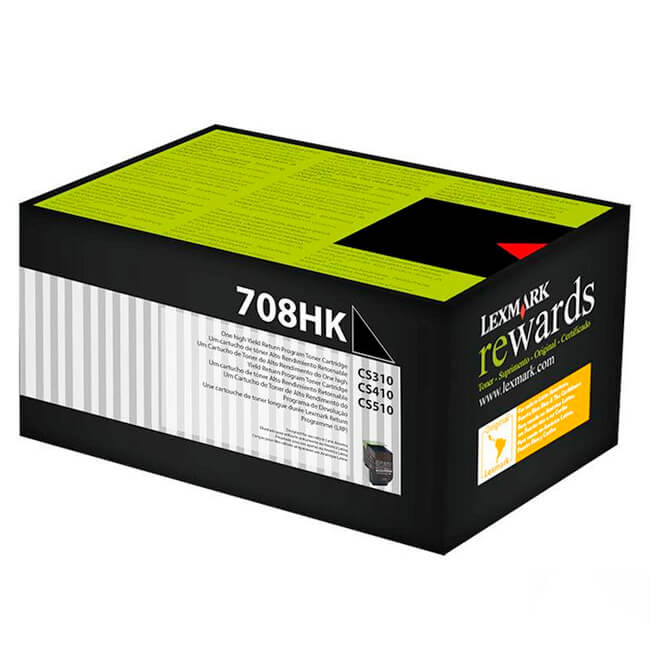 Tóner Lexmark 70C8HK0 Negro 4,000pag - Imagen 4