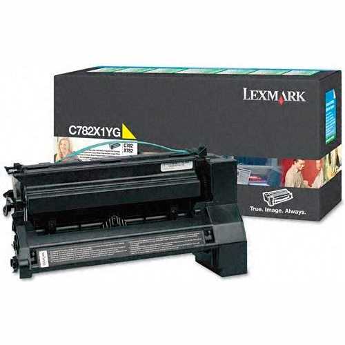 Tóner Lexmark C782X1YG Yellow 15,000pag - Imagen 2