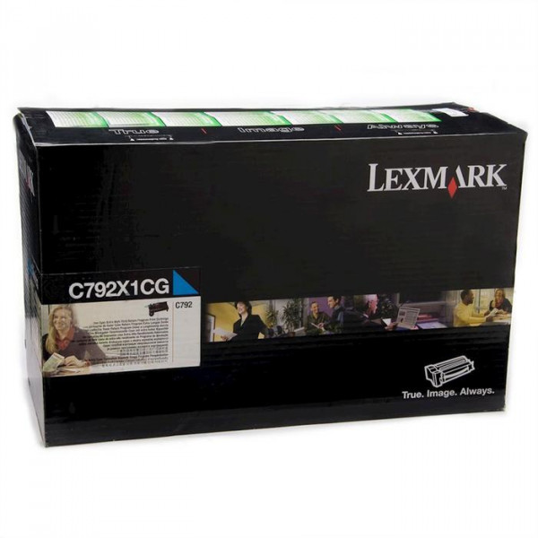 Tóner Lexmark C792X1CG Cyan 20,000pag - Imagen 2
