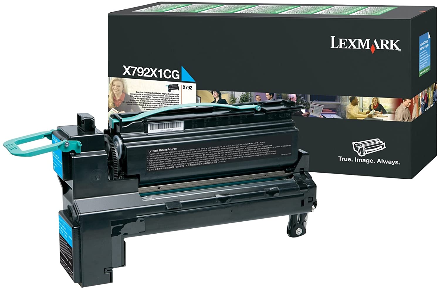 Tóner Lexmark C792X1CG Cyan 20,000pag - Imagen 4