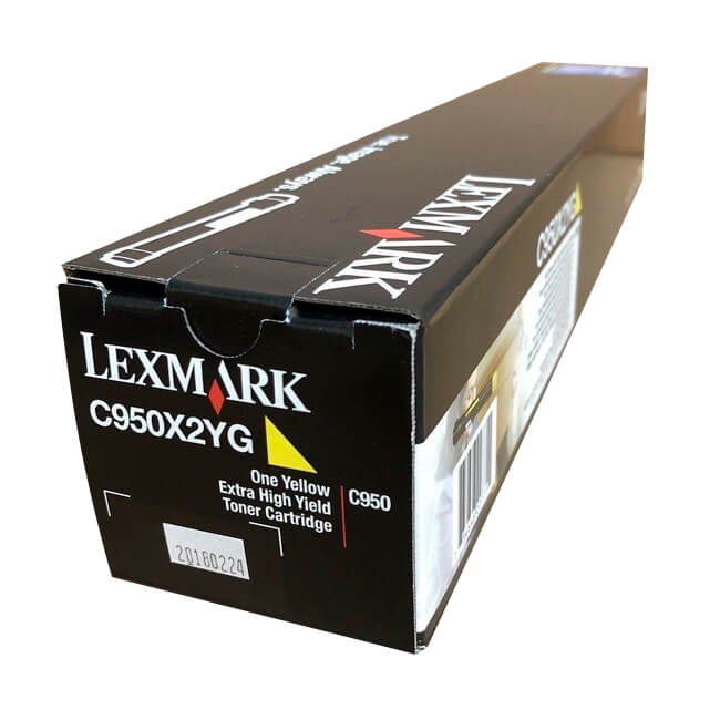 Tóner Lexmark X950X2YG Yellow 22,000pag