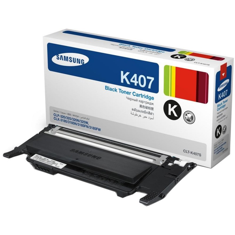 Tóner Samsung CLT-k407S Negro 1,500pag. - Imagen 3