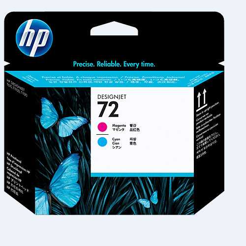 Cabezal HP 72 (C9383A) Magenta & Cyan 230 paginas - Imagen 3