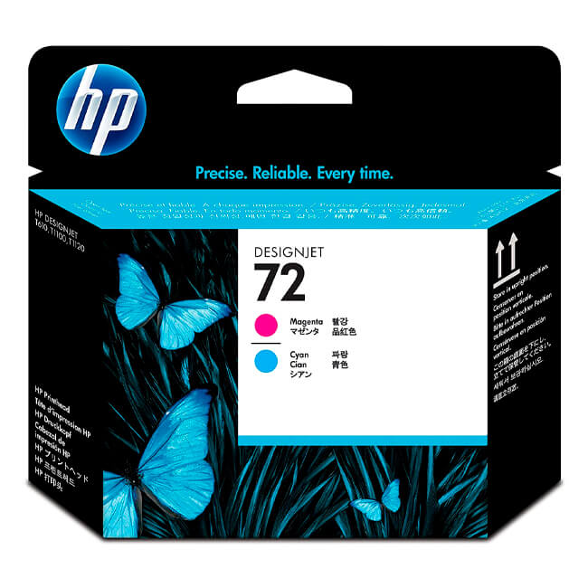 Cabezal HP 72 (C9383A) Magenta & Cyan 230 paginas