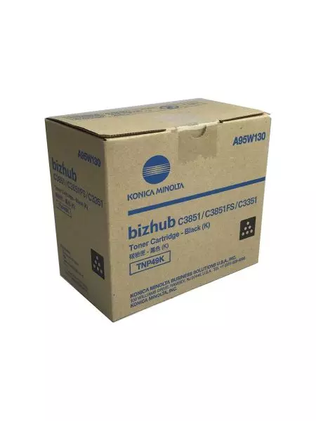 Toner Konica Minolta TNP49K Negro 13,000 páginas - Imagen 2