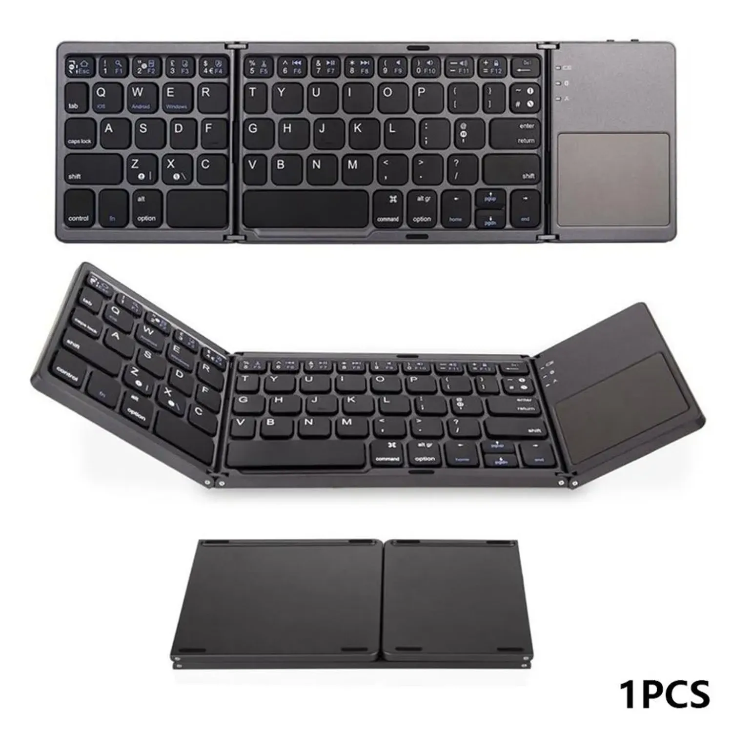 Mini Teclado Plegable Inambrico Bluethooth Touch