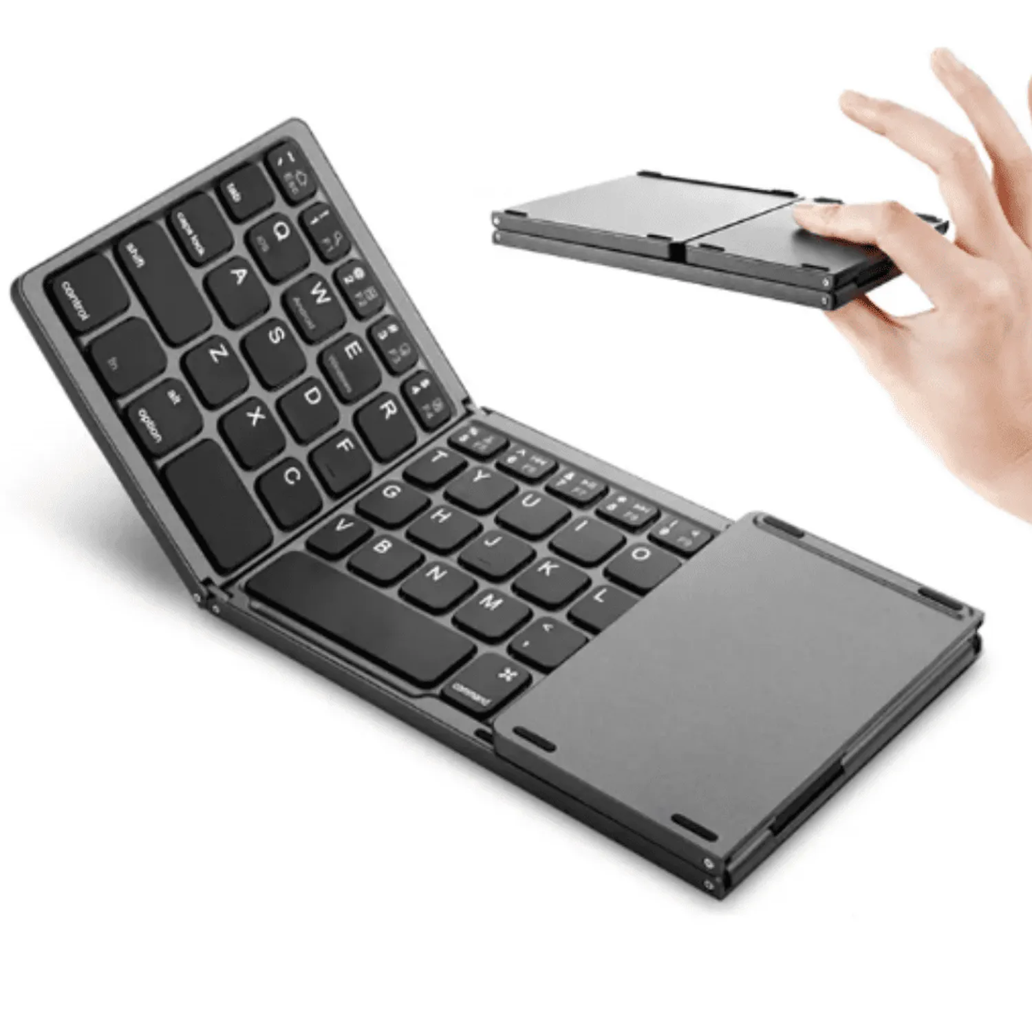 Mini Teclado Plegable Inambrico Bluethooth Touch - Imagen 3